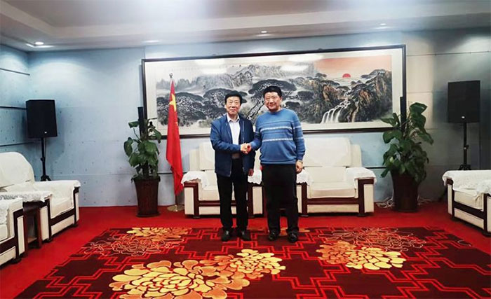 山东省政协原副主席李德强莅临机器人与高端装备协会总部考察