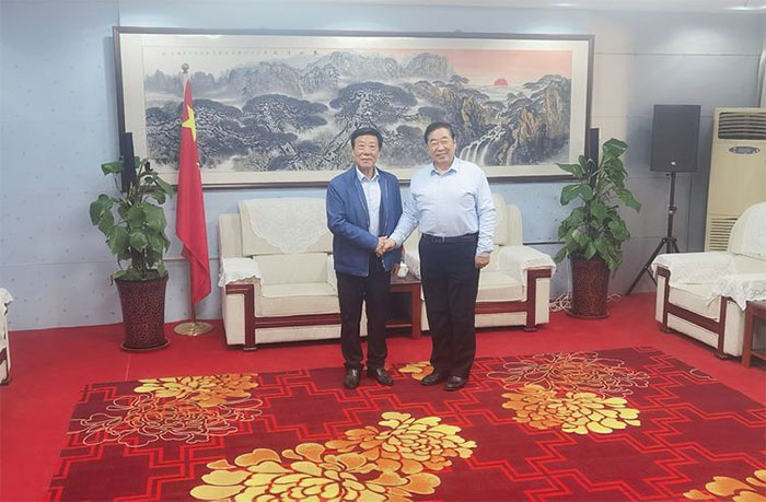 山东省政协原副主席李德强莅临机器人与高端装备协会总部考察