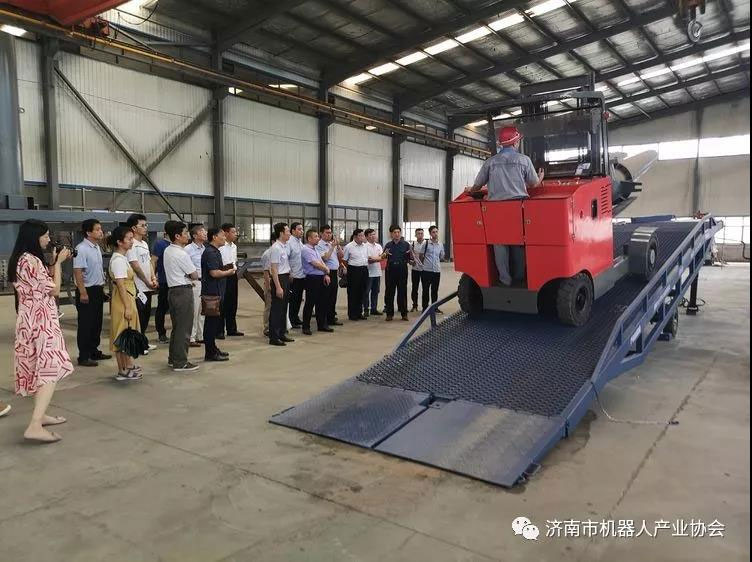 走进华北升降平台产业园，促进协会高端发展