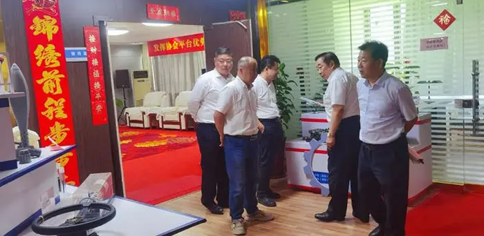 全国非公有制党建杂志社副总编胡丹到协会考察