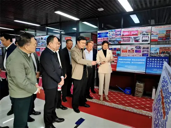 中共济南市委副书记杨峰到协会总部调研指导